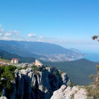 Вид на Южный берег Крыма