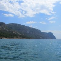 Вид на мыс Айя с каяков