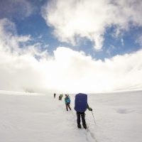 В связках по леднику